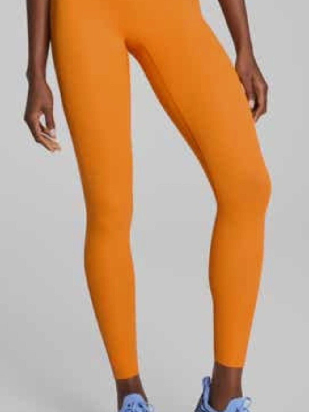 DYI Women's Bright Orange High-Rise Leggings